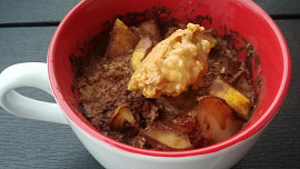Veganská ovesná kaše