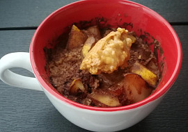 Veganská ovesná kaše