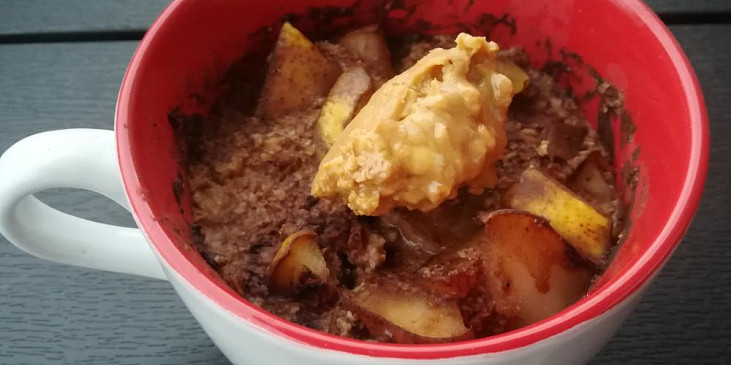 Veganská ovesná kaše