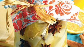 Hruškovo-citronový kompot