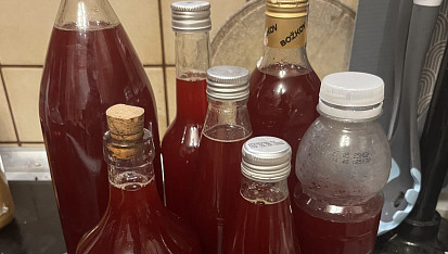 Mirabelkový sirup, Hotový sirup