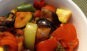 Restovaná zelenina jako ratatouille po našem
