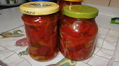 Sterilovaná paprika s olejem