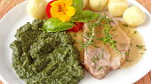 Vepřová krkovice s bylinkami