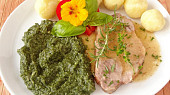 Vepřová krkovice s bylinkami