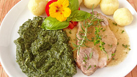 Vepřová krkovice s bylinkami