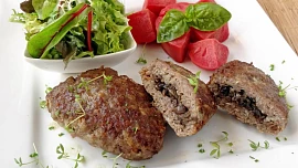 Frikadelky s houbami