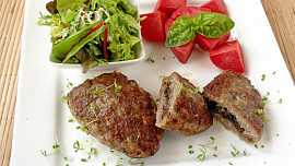 Frikadelky s houbami