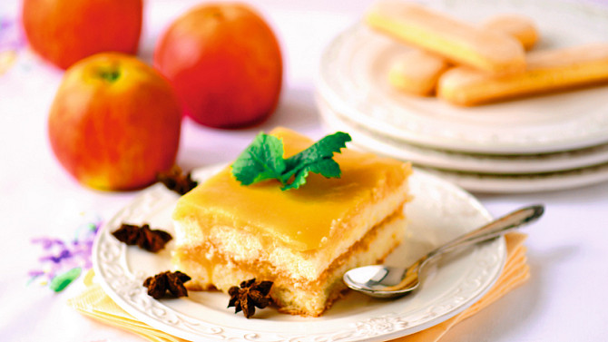 Jablečné tiramisu