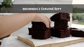 Brownies z červené řepy