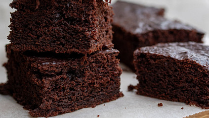 Brownies z červené řepy