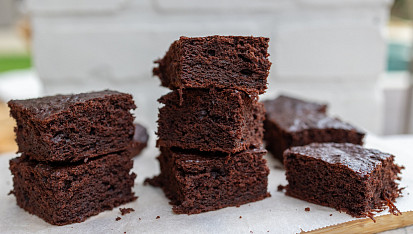 Brownies z červené řepy