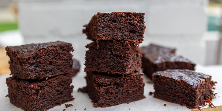 Brownies z červené řepy