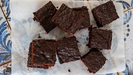 Brownies z červené řepy