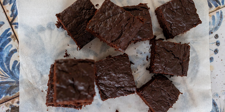 Brownies z červené řepy
