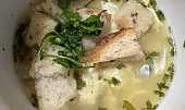 Česneková polévka - sváteční