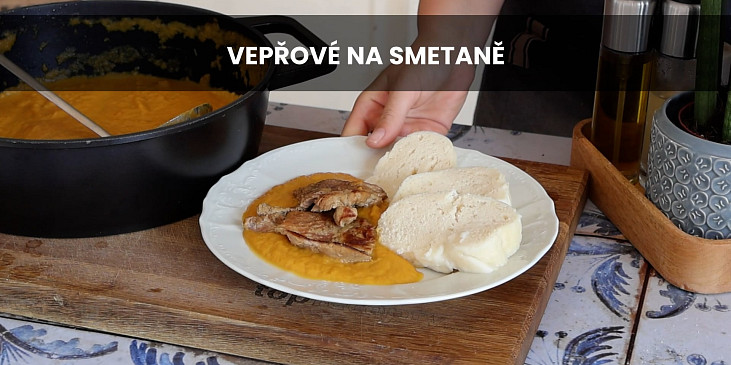 Vepřové na smetaně