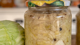 Kysané zelí do sklenic