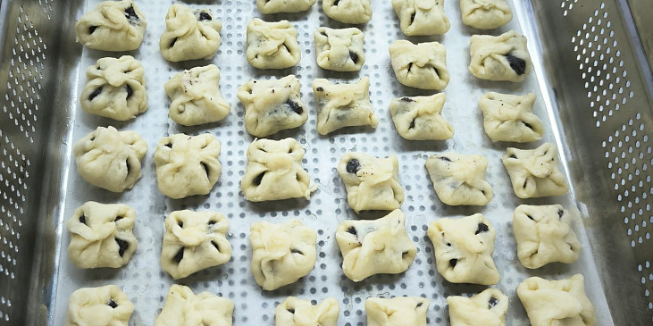 Těsto na svatební koláčky