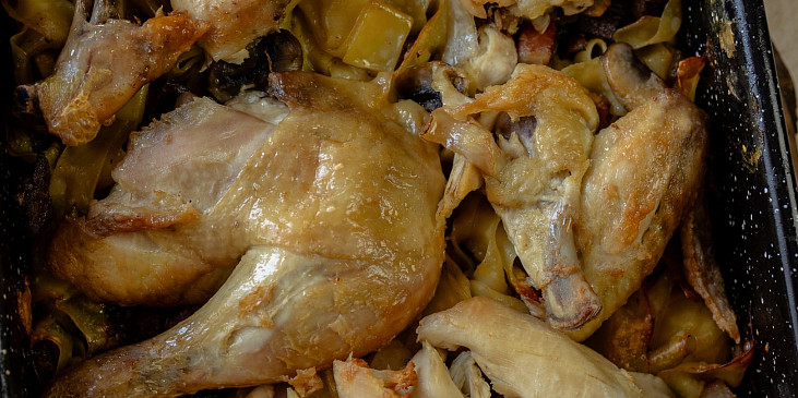Maminčino kuře podle ČSN
