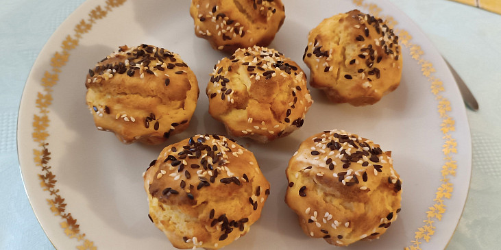 Muffiny z kukuřičné mouky (Velmi dobrá a originální nedělní snídaně.)