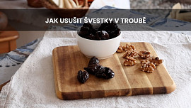 Sušené švestky (v troubě)