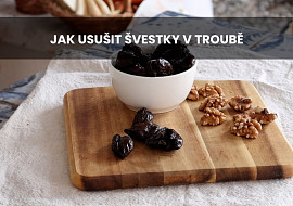 Sušené švestky (v troubě)