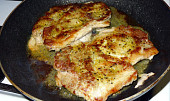 Vepřový steak s hruškou