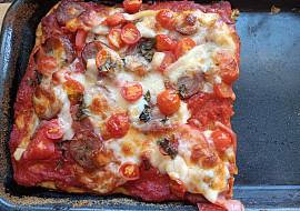 Cuketová pizza