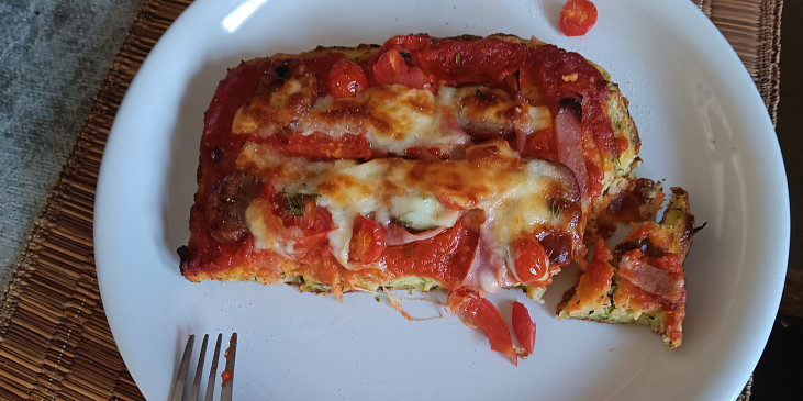 Cuketová pizza