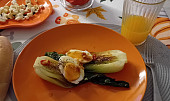 Grilované pak choi (bok choy) s asijskou zálivkou