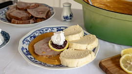 Hovězí svíčková na smetaně