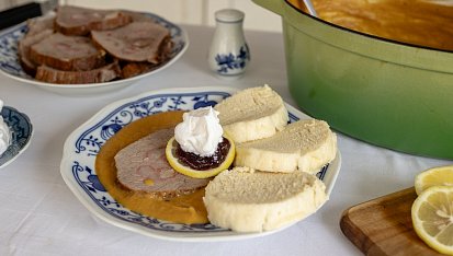 Hovězí svíčková na smetaně
