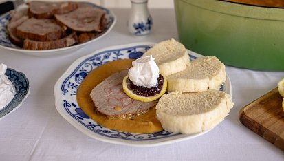 Hovězí svíčková na smetaně