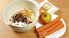 Mrkvovo-jablečné dortíky