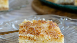 Rychlý sypaný tvarohový koláč