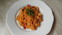 Bulgur s kuřecím masem