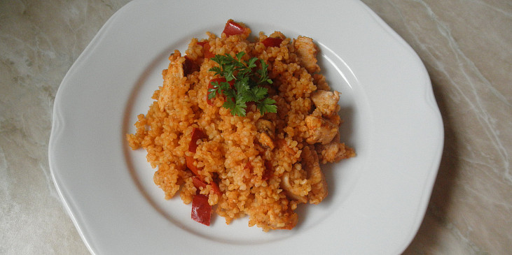 Bulgur s kuřecím masem (Bulgur s kuřecím masem)