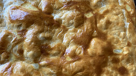 Jablkové řezy z listového těsta