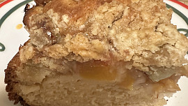 Kelímková jogurtová buchta s drobenkou