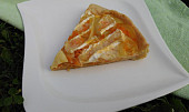 Mrkvový quiche s hermelínem