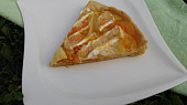 Mrkvový quiche s hermelínem