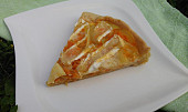 Mrkvový quiche s hermelínem