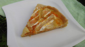Mrkvový quiche s hermelínem