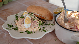 Holandský sýrový salát podle ČSN