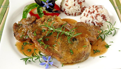 Krkovička na česneku