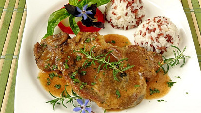 Krkovička na česneku