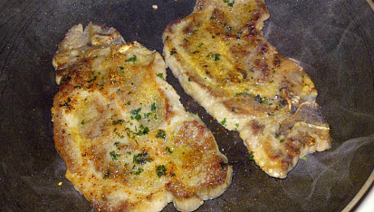 Krkovička na česneku