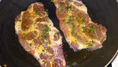 Krkovička na česneku