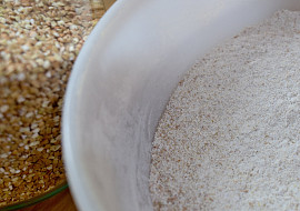 Pohankové placičky (Pohanková mouka z pohanky)